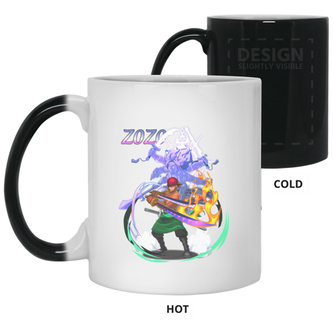 Roronoa Zoro One Piece Coffee Mug Cup Gift 1 11 oz. Color Changing Mug
