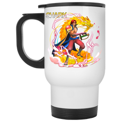 Red Hair Shanks One Piece Coffee Mug Cup Gift White Travel Mug