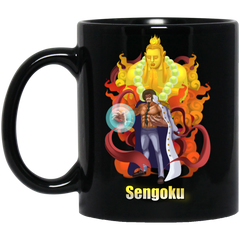 Buddha Sengoku One Piece Coffee Mug Cup Gift 02 11 oz. Black Mug