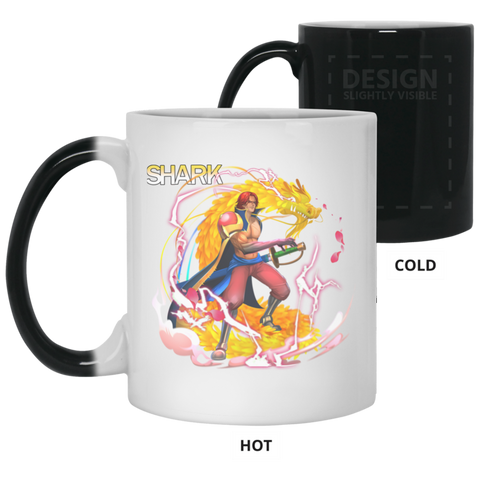 Red Hair Shanks One Piece Coffee Mug Cup Gift 11 oz. Color Changing Mug