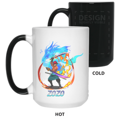 Roronoa Zoro One Piece Coffee Mug Cup Gift 2 15 oz. Color Changing Mug