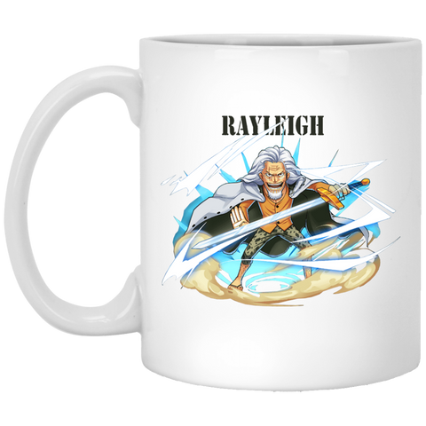 Silvers Rayleigh One Piece Coffee Mug Cup Gift 11 oz. White Mug