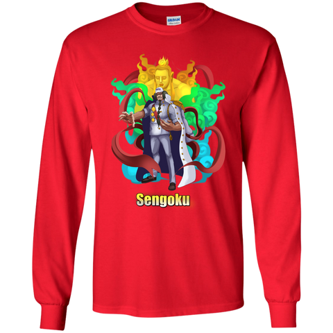 Sengoku One Piece Sengoku 01 G240 Gildan LS Ultra Cotton T-Shirt
