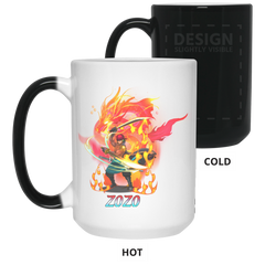 Roronoa Zoro One Piece Coffee Mug Cup Gift 15 oz. Color Changing Mug