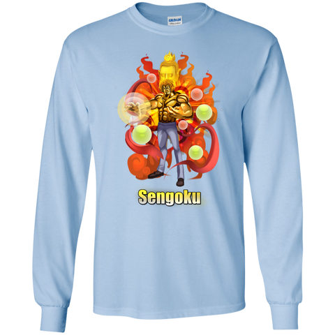 Sengoku One Piece Sengoku 03 G240 Gildan LS Ultra Cotton T-Shirt