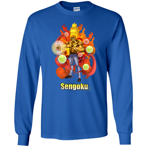 Sengoku One Piece Sengoku 03 G240 Gildan LS Ultra Cotton T-Shirt