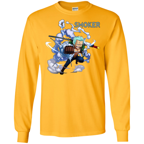 Smoker One Piece G240 Gildan LS Ultra Cotton T-Shirt