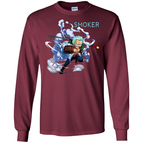 Smoker One Piece G240 Gildan LS Ultra Cotton T-Shirt