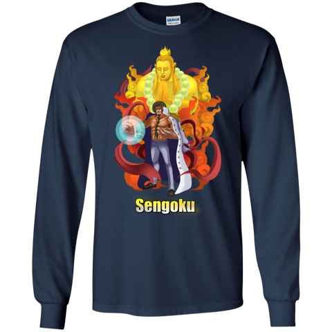 Sengoku One Piece Sengoku 02 G240 Gildan LS Ultra Cotton T-Shirt