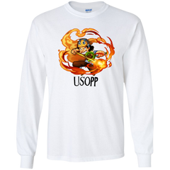 Usopp One Piece Usopp G240 Gildan LS Ultra Cotton T-Shirt
