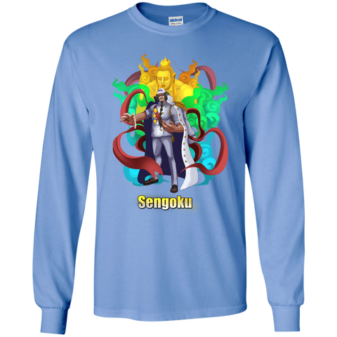 Sengoku One Piece Sengoku 01 G240 Gildan LS Ultra Cotton T-Shirt
