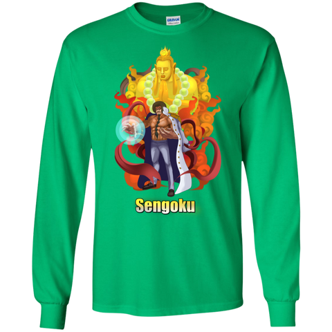 Sengoku One Piece Sengoku 02 G240 Gildan LS Ultra Cotton T-Shirt