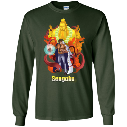 Sengoku One Piece Sengoku 02 G240 Gildan LS Ultra Cotton T-Shirt