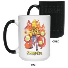 Buddha Sengoku One Piece Coffee Mug Cup Gift 03 15 oz. Color Changing Mug