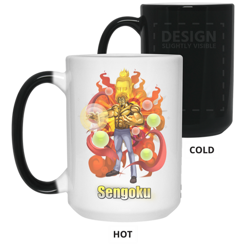 Buddha Sengoku One Piece Coffee Mug Cup Gift 03 15 oz. Color Changing Mug